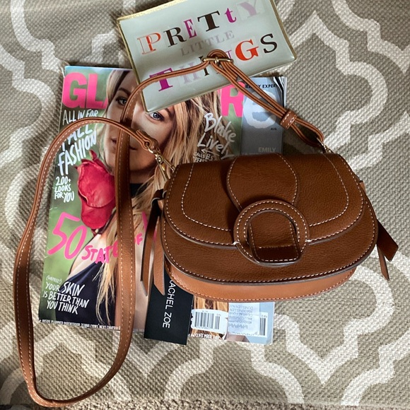 “Rachel Zoe” vegan, convertible saddle crossbody/belt bag;NWT - Picture 5 of 8